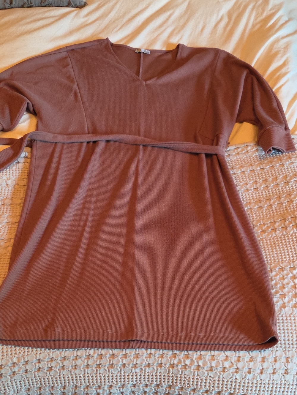 Dex Ribbed Scoop Neck Dress 1x